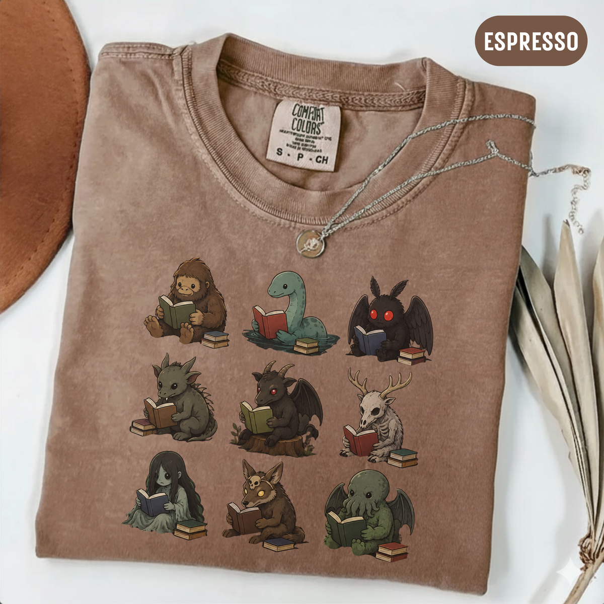 Cryptid Book Lover Shirt