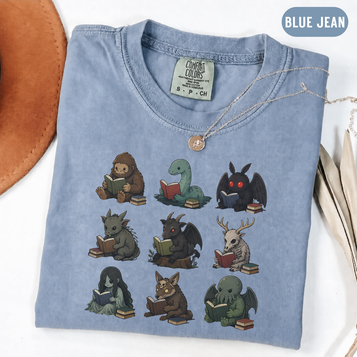 Cryptid Book Lover Shirt