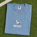 Mexico Soccer Goose embroidered shirt – Jean Blue lifestyle