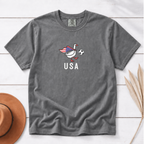 Embroidered USA Soccer Goose Shirt