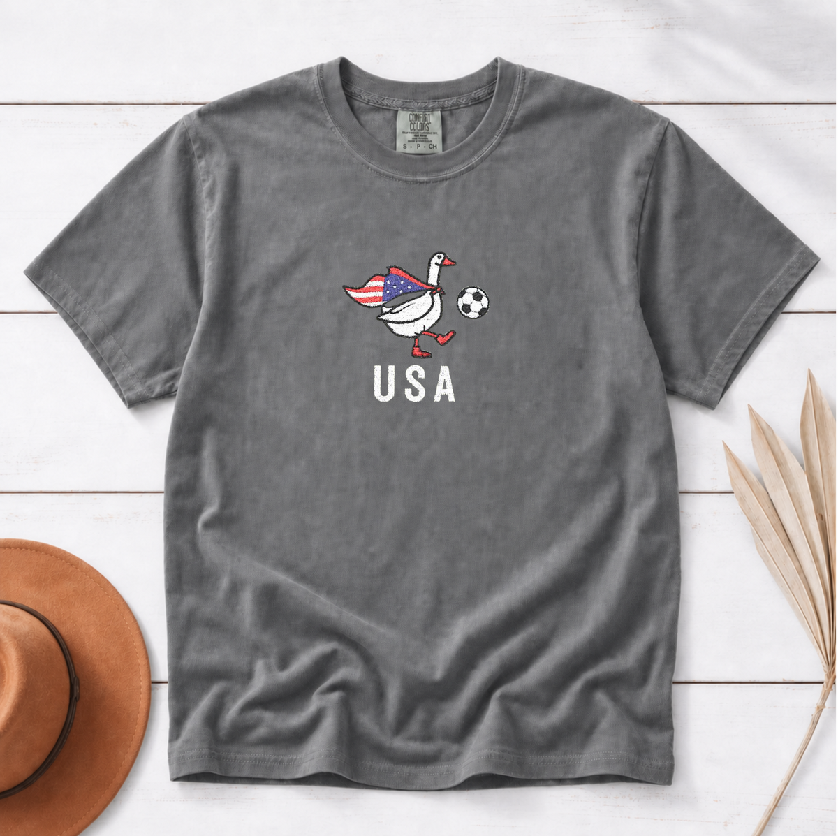 Embroidered USA Soccer Goose Shirt
