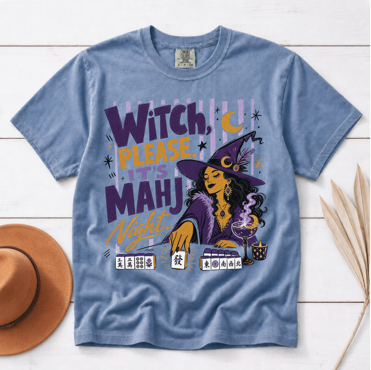 Witch Please It's Mahj Night Shirt