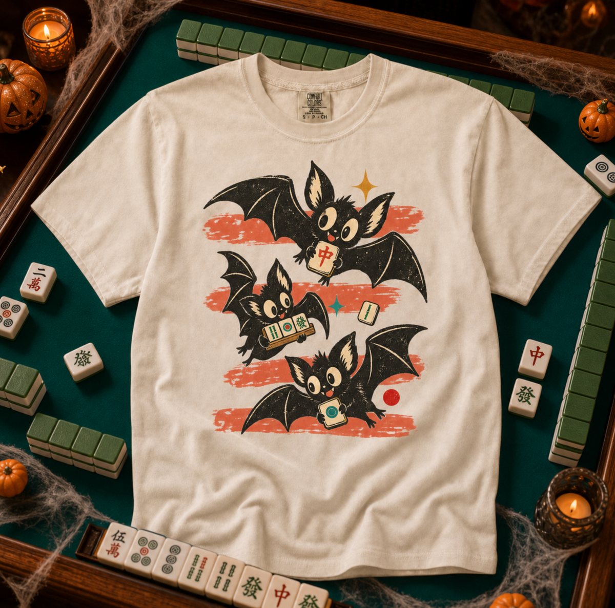 Bats Out Mahjong Shirt
