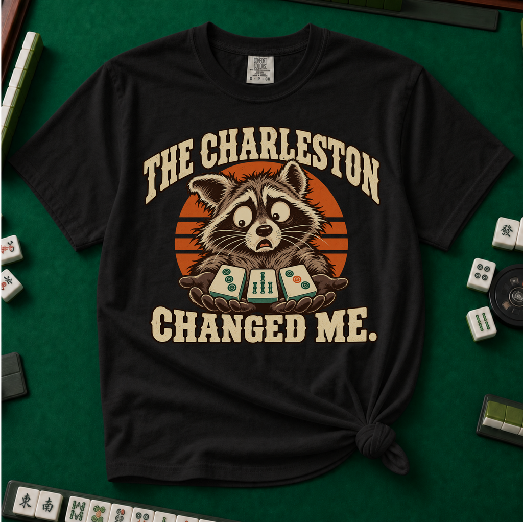 The Charleston Changed Me T-Shirt in Black