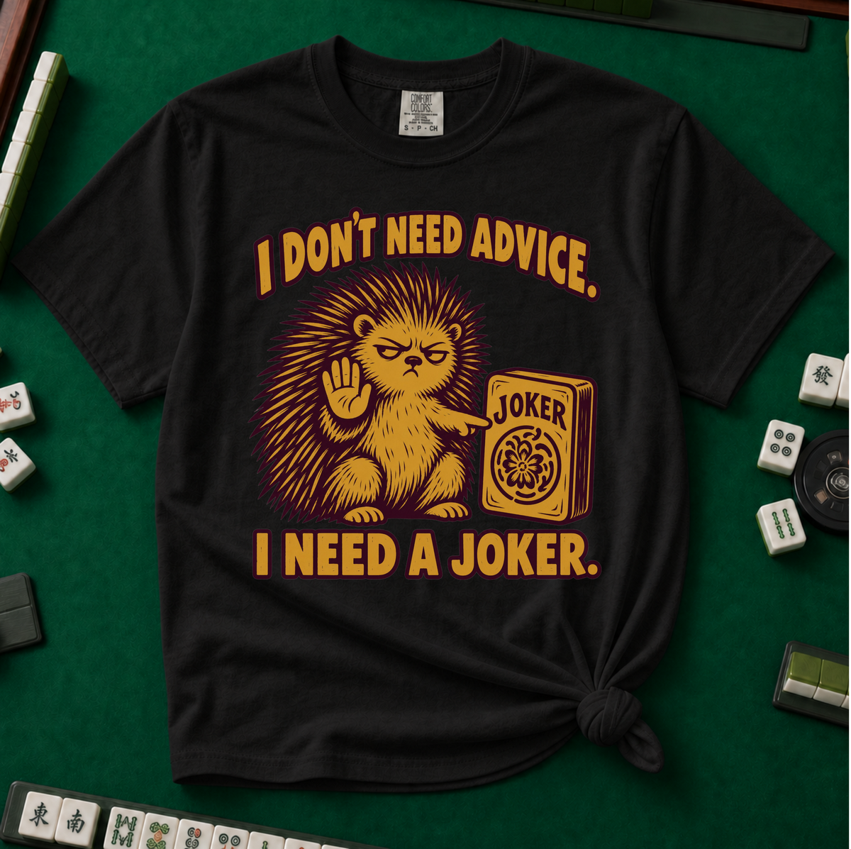 I Need A Joker T-Shirt in Black