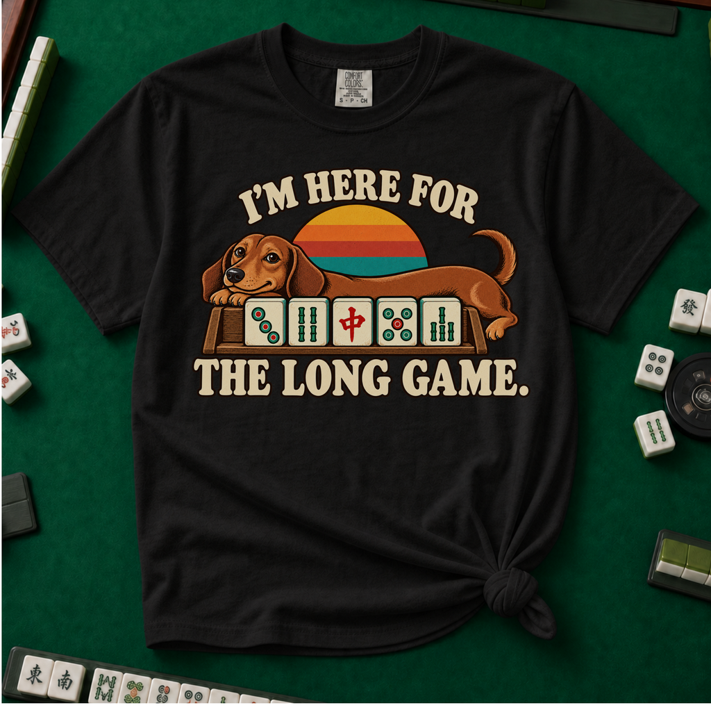 Long Game T-Shirt in Black