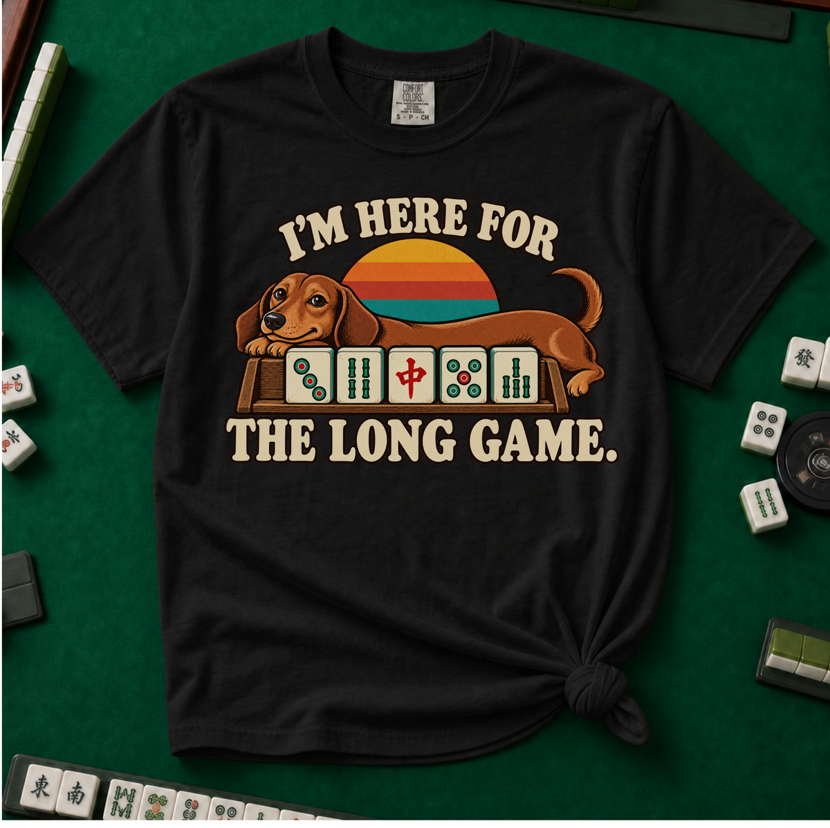Long Game T-Shirt in Black
