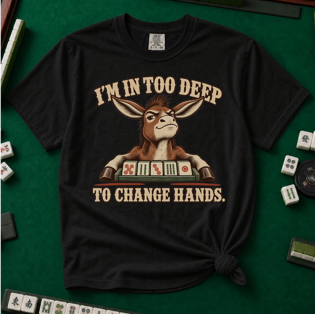I'm In Too Deep T-Shirt in Black