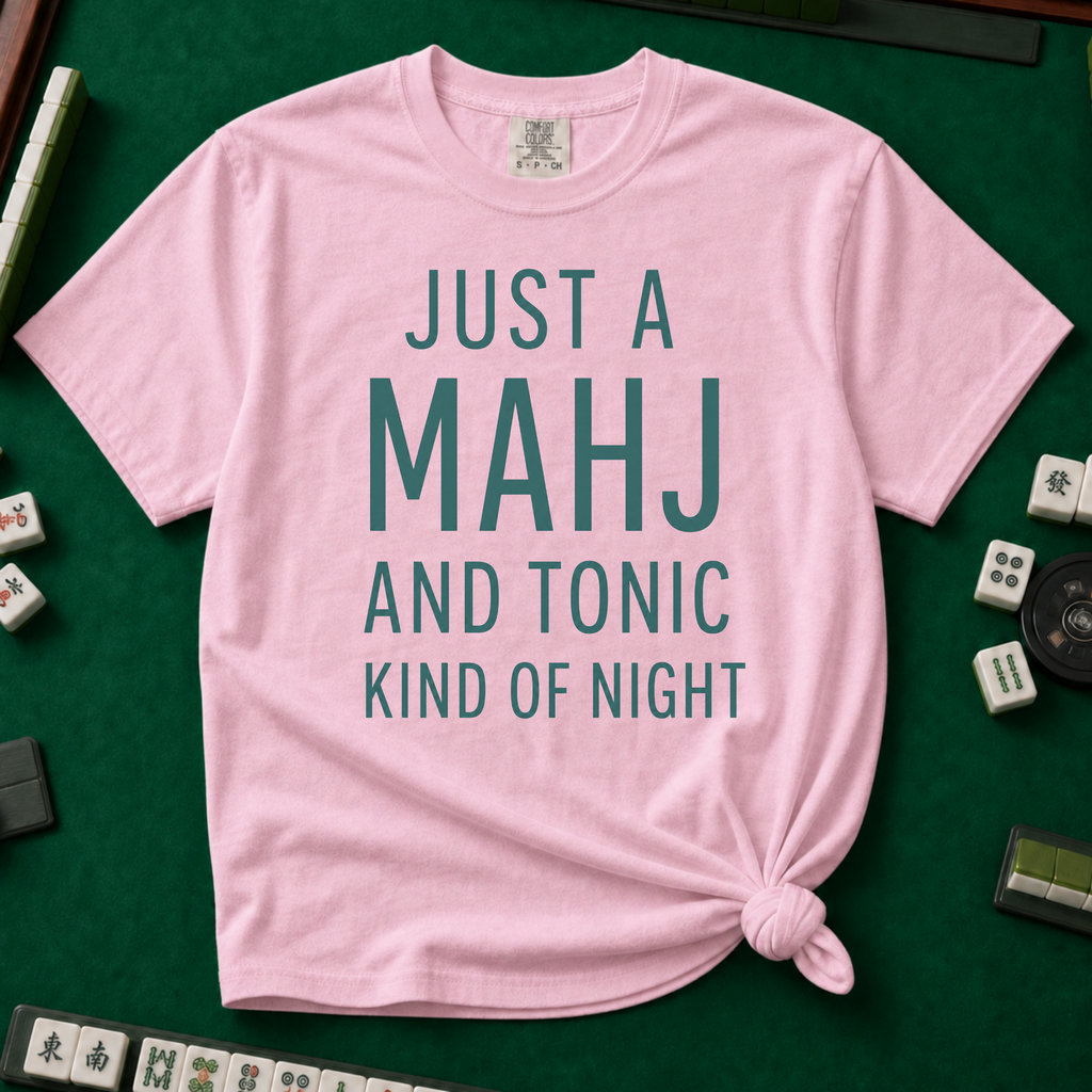 Mahj And Tonic T-Shirt in Blossom