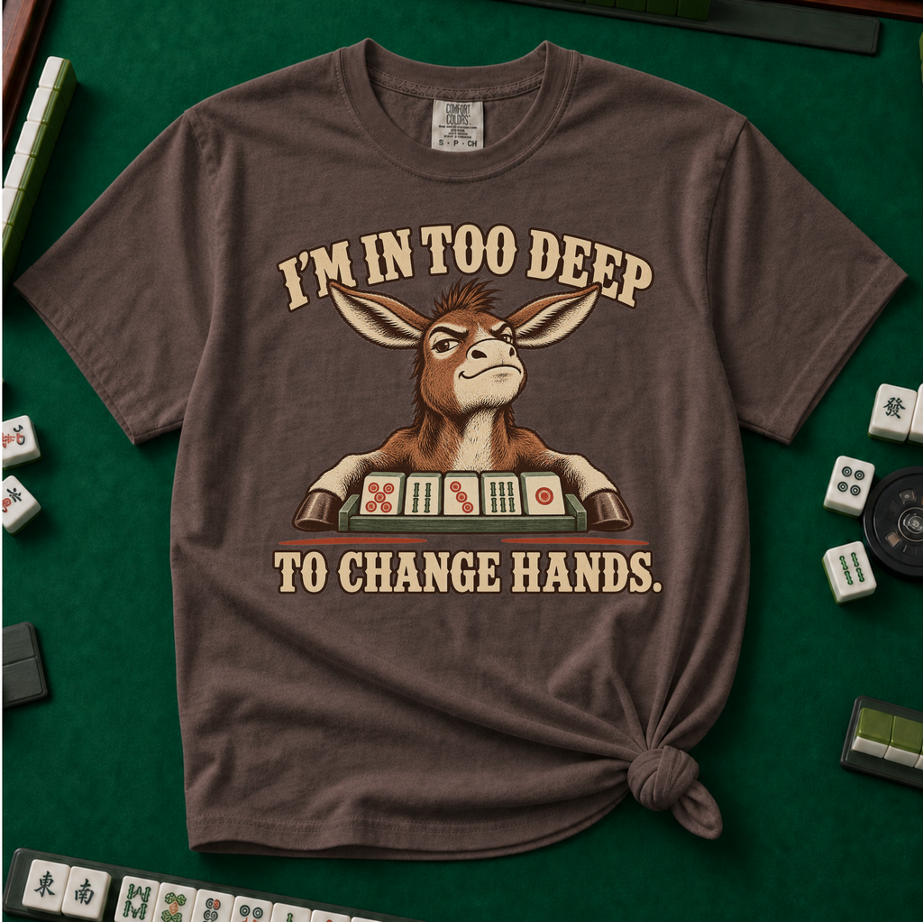 I'm In Too Deep T-Shirt in Espresso