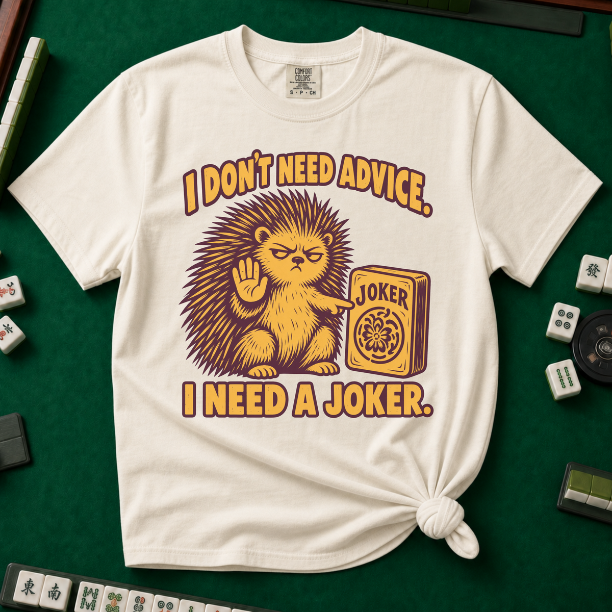 I Need A Joker T-Shirt in Ivory