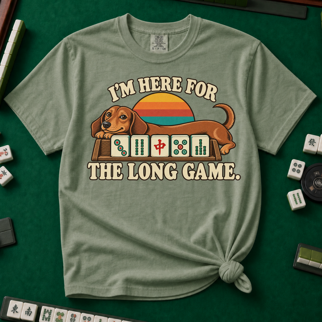 Long Game T-Shirt in Moss