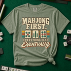 Mahjong First T-Shirt in Moss