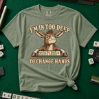 I'm In Too Deep T-Shirt in Moss