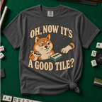 Now It's A Good Tile T-Shirt in Pepper