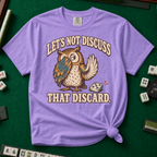 Let's Not Discuss That Discard T-Shirt in Violet