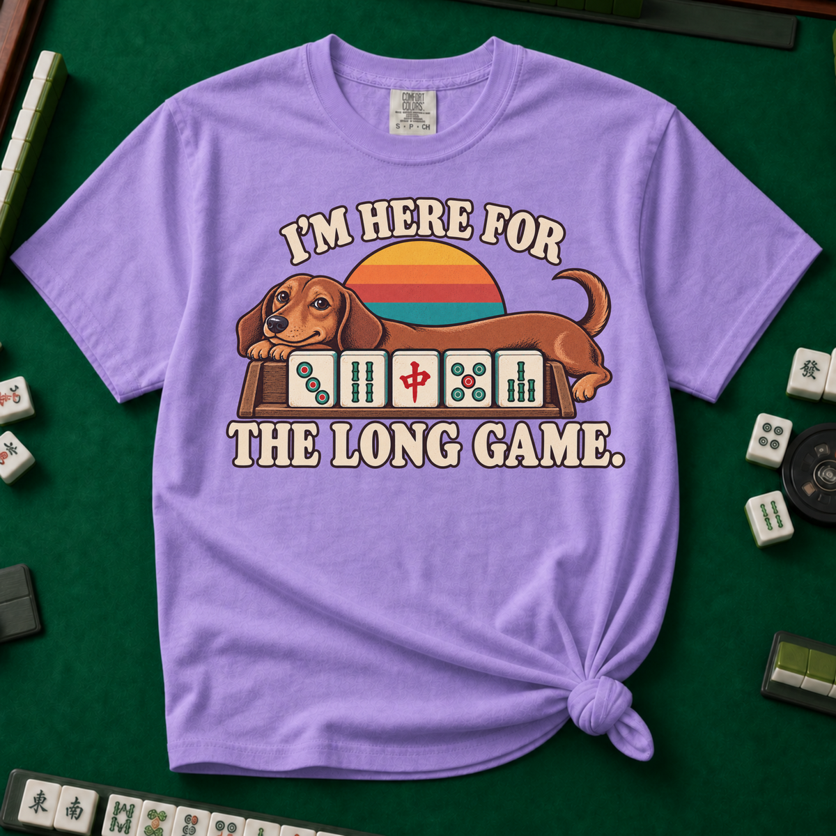 Long Game T-Shirt in Violet