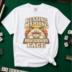 Resting Mahjong Face T-Shirt in White