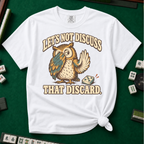 Let's Not Discuss That Discard T-Shirt in White