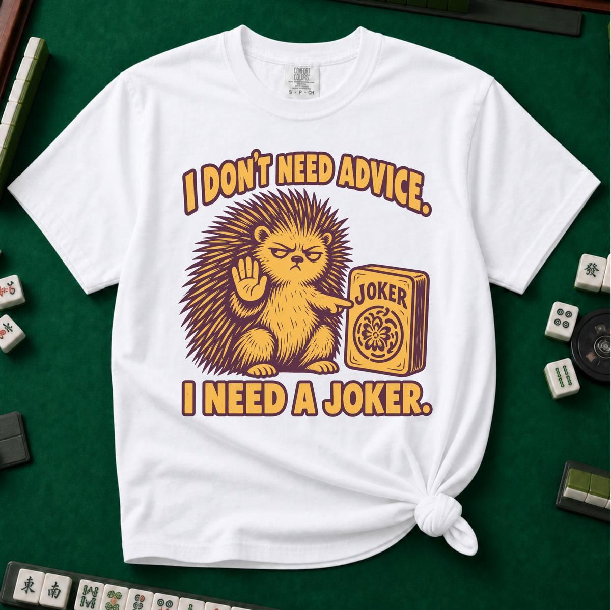 I Need A Joker T-Shirt in White
