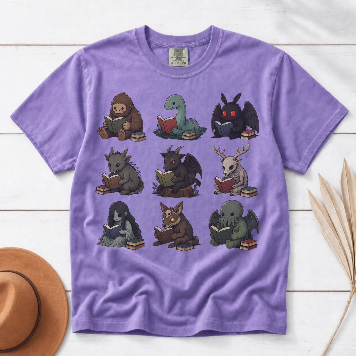 Cryptid Book Lover Shirt