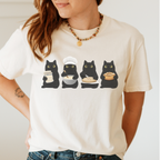 Black Cat Sourdough Baking Shirt