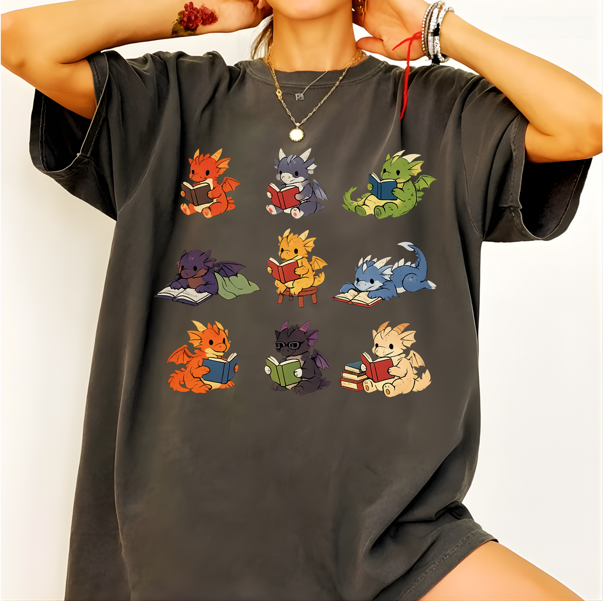 Tiny Bookish Dragons Shirt